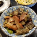 三河屋食堂 - ナスの煮びたし