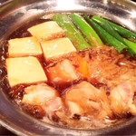 h Washu onoroji - 鶏豆腐すき焼き風
