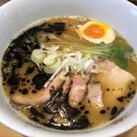 ラーメンにっこう - チャーシュー鶏白湯(マー油)  大盛(1.5玉)