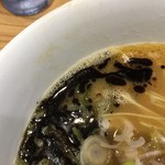 ラーメンにっこう - スープ  アップ