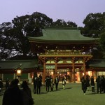 Okushinshuu - お店の近くの氷川神社へ初詣です。