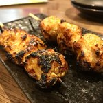 焼き鳥 永ちゃん - つくね（タレ）160円×2本=320円