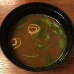 鰻はし本 - 赤出汁 肝入り