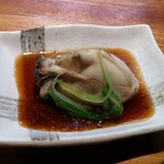 ラーメン巌哲 - カキ塩つけ麺（某日限定）