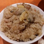 麺屋 六感堂 - 白蛤の五目御飯（チャコ飯）