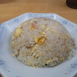 中華そば ますや - 「半チャーハンじゃなくていいの？」と聞かれましたがチャーハン（510円）を注文！