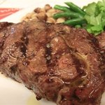 トラットリア 29 - 「ニュージーランド牧草牛　赤身ロース　グリル（350ｇ）」:焼きあがるのに20～30分かかるので注意！