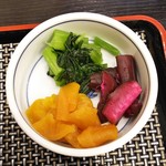 うな繁 - 香の物。