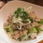 かつぎや - 定番　豚しゃぶもやしポン酢　前菜にぴったり