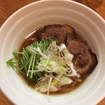 かつぎや - メニューにない特製醤油ラーメンもいただきました　お腹が落ち着く美味しさです
