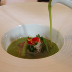 メゾン・ド・タカ芦屋 - 前菜2　新作「貝のメガミックス」