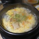 大衆焼肉 藤 - 玉子スープ