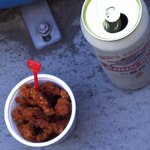 秩父宮ラグビー場 売店 - 狭いんだなぁ コレが、