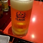 北海道料理 ユック - 生ビールはクラシック