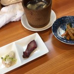Hutao - 前菜、スープ、漬物