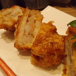 喜助 - 海老蓮根はさみ揚げ