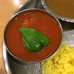 カレーレストラン シバ - ベジタブルカレー✧*。
            少し酸味があり、ドロっとしてます。