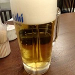 砂場 - 生ビール