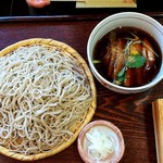 蕎麦切り　稲おか - 鴨せいろ