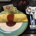 焼肉の旬彩 牛太郎 - 肉巻きオムライス¥1500←くらい