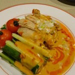 中華和膳 毘膳 - 棒棒鶏700円