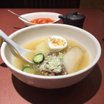 ビーフ工房 和かな - コラーゲン冷麺(別辛)