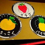 grado - 今回飲んだカクテル(メニューより)