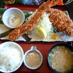 Katsumasa - ジャンボ海老ロースかつ定食