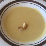 Resutoran Gurume - ランチのスープ