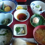 精進料理　湯華庵 - セットの精進料理