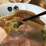 中華そば 田家 - メンマのアップ