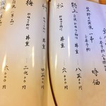 うな善 - メユー