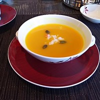 広東料理 センス - 蟹のカボチャスープ