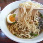 ラーメン みや - ストレート麺選択