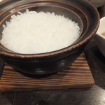 天の丸別邸 風の谷の庵 - 土鍋で炊いた白ご飯