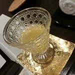 天の丸別邸 風の谷の庵 - 食前酒：「蒲郡みかん酒」