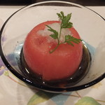 天の丸別邸 風の谷の庵 - 酢の物：「和風トマトサラダ」