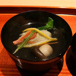 いち太 - 松葉蟹の真丈のお椀