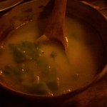 がじゅまる - あみ海老と春きゃべつのミルクスープ