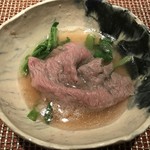 Salon du Kuma3 北新地 - リブロースのしゃぶしゃぶとトロロ