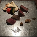 Salon du Kuma3 北新地 - シャトーブリアンのステーキ