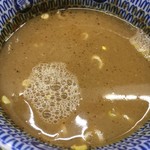 中華蕎麦 とみ田 - つけ麺スープ割り。