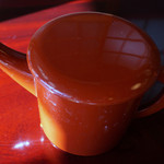 手打ちそば かめやま - そば湯