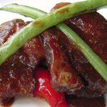 西灘裏街レストラン - 豚トロの赤ワイン煮