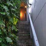 ONODA BAR - お店への階段です。