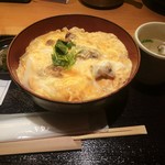 伊勢ろく - 鶏もつ親子丼（\840）