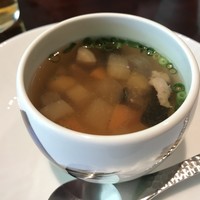 KAISEKI 鉄板 寿An - ミネストローネ風茶碗蒸し