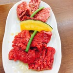 上ハラミと内ヒラ