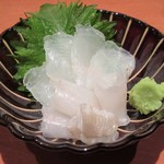 「ヒラメの刺身」(￥780)