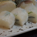 いづ源 - 鯛小袖寿司UP